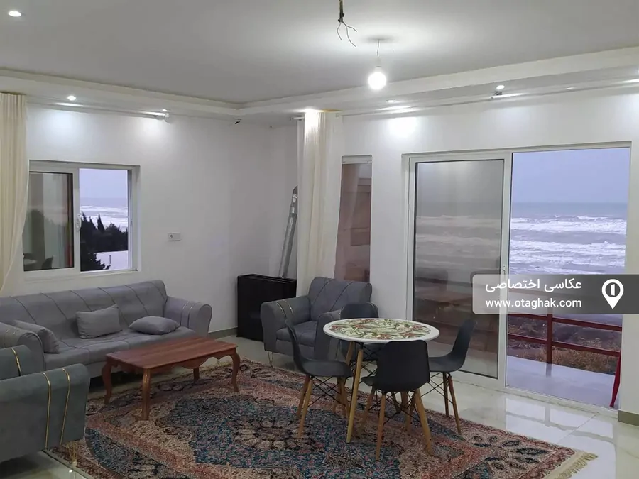 تصویر ۱ - آپارتمان مبله ساحلی دریائی(۱۲) در  محمودآباد
