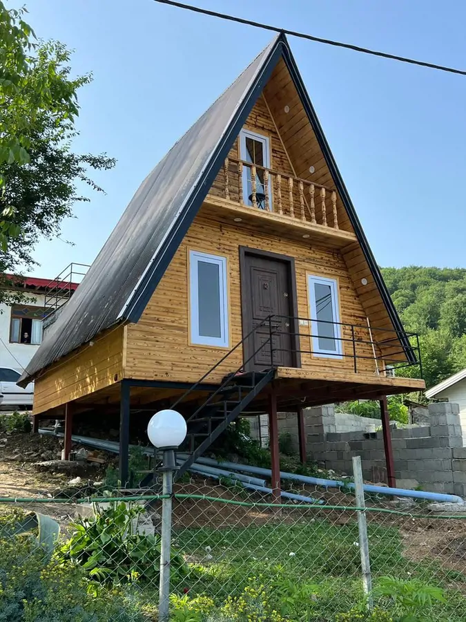 تصویر ۱ - کلبه سوئیسی مهرسام در ماسال