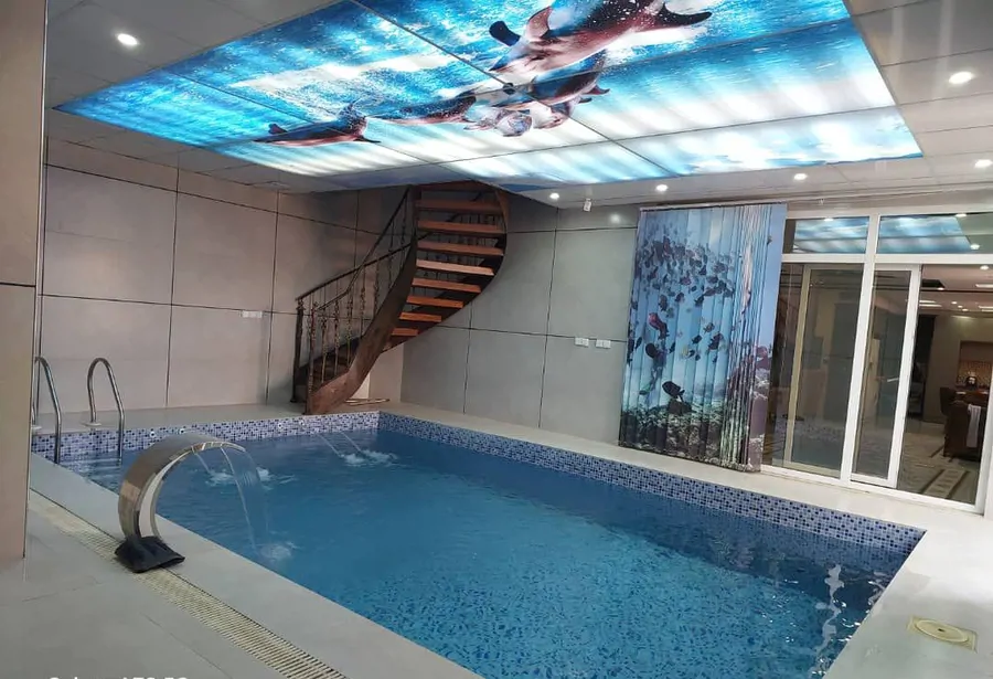 تصویر ۱ - ویلا استخردار آبگرم عمارت هما با جکوزی و بیلیارد در سهیلیه