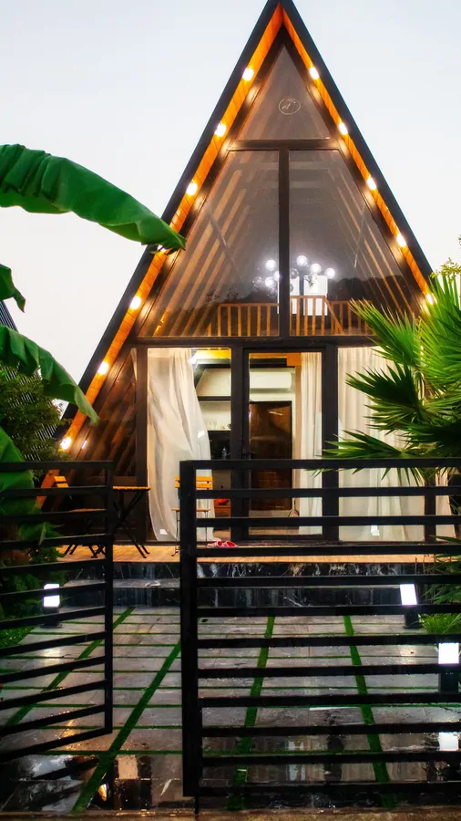 تصویر ۱ - کلبه جنگلی ماسو (واحد گندم) در  نور