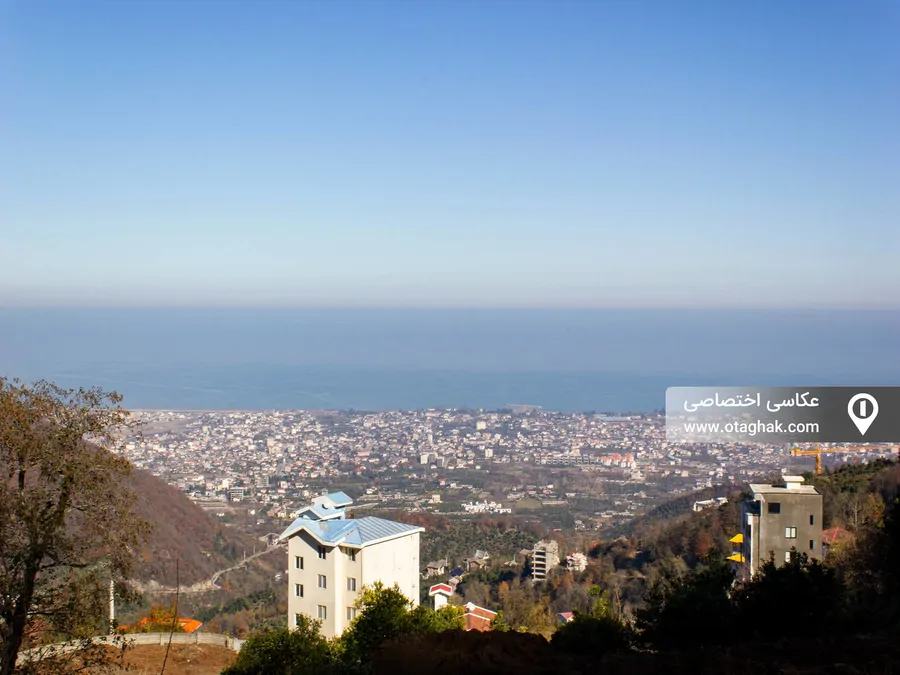 تصویر ۱ - ویلا جنگلی منظره دریا با جکوزی در رامسر