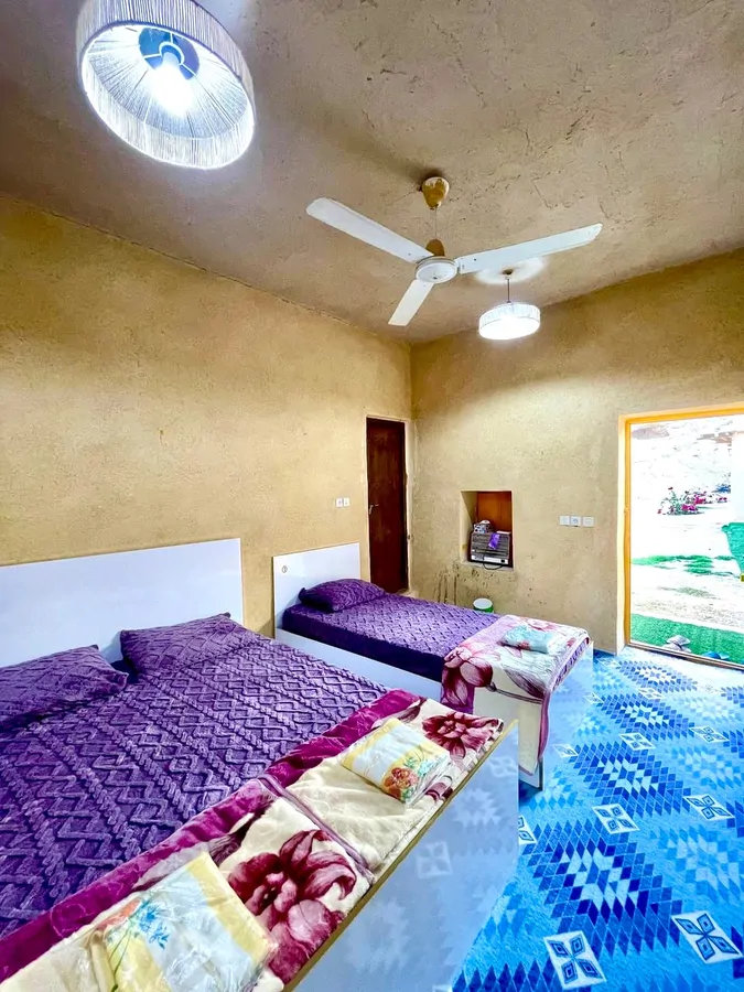 تصویر ۱ - اقامتگاه بوم‌گردی سمسمو (اتاق سامرو) در  پارسیان