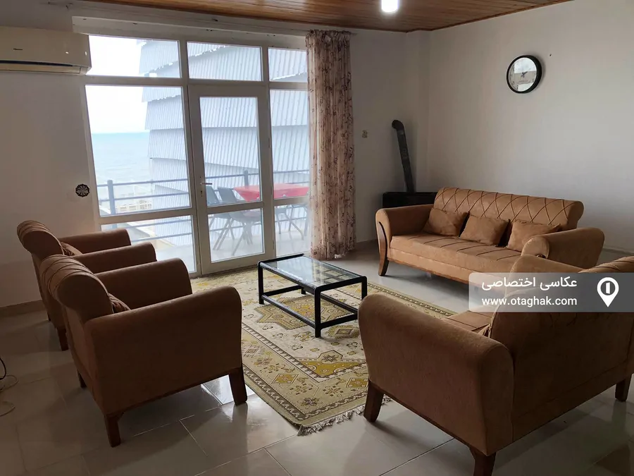 تصویر ۱ - آپارتمان مبله ساحلی صدف(واحد 1) در  نوشهر