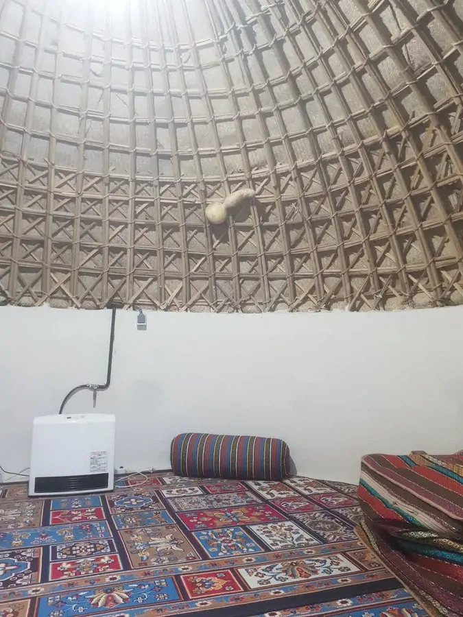 تصویر ۱ - اقامتگاه بوم‌گردی روژان (کپر آذزبایجان) در گلبهار در  چناران