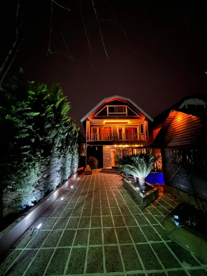 تصویر ۱ - ویلا استخردار آبگرم سعادت آباد در  چمستان