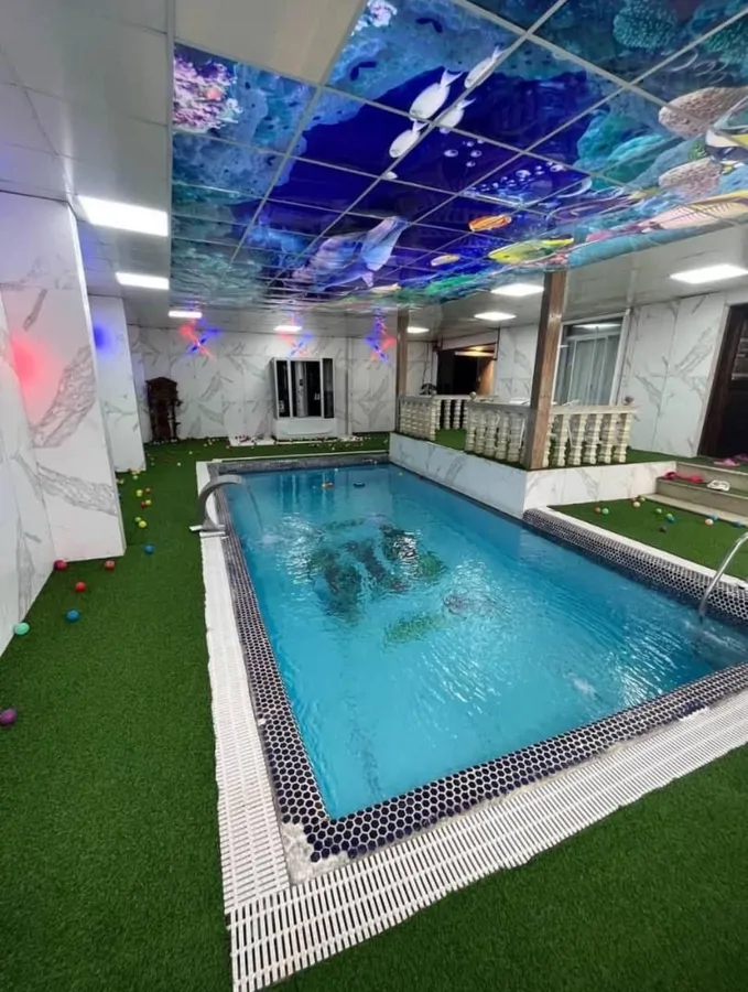 تصویر ۱ - ویلا استخردار آبگرم پوریا با فوتبال دستی در  فومن