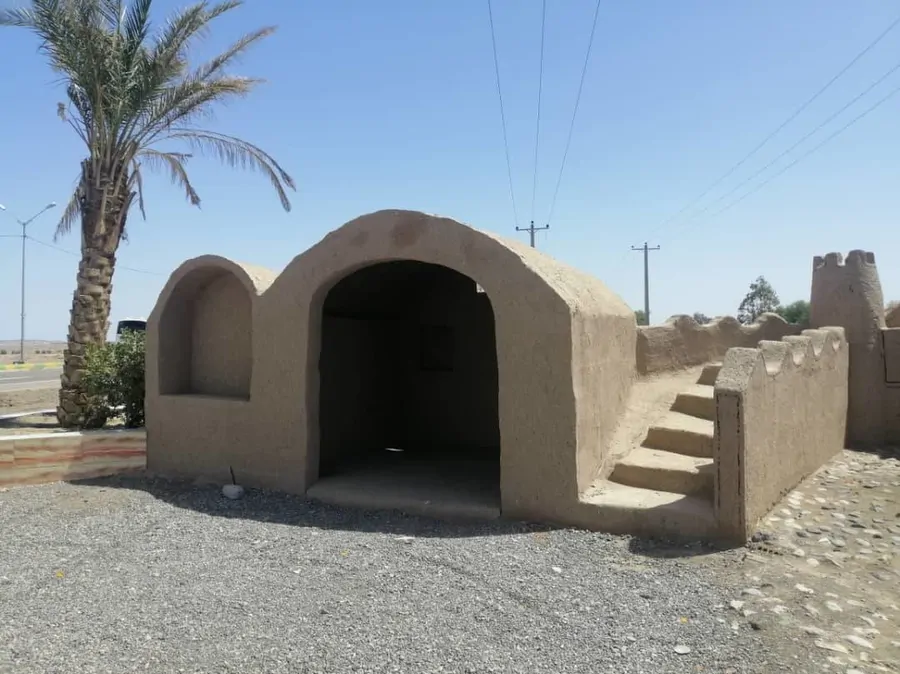 تصویر ۱ - اقامتگاه بومگردی ایرانی (اتاق4) در بم