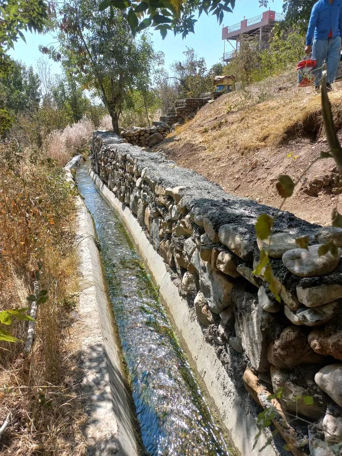 تصویر ۱ - ویلا باغ ویلا کوهستانی . در نیشابور