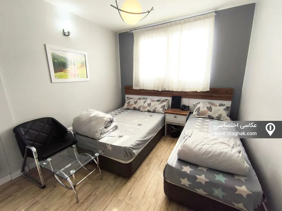 تصویر ۱ - سوییت یاوری (۳ تخته ۱۰۴-طبقه همکف) در مشهد