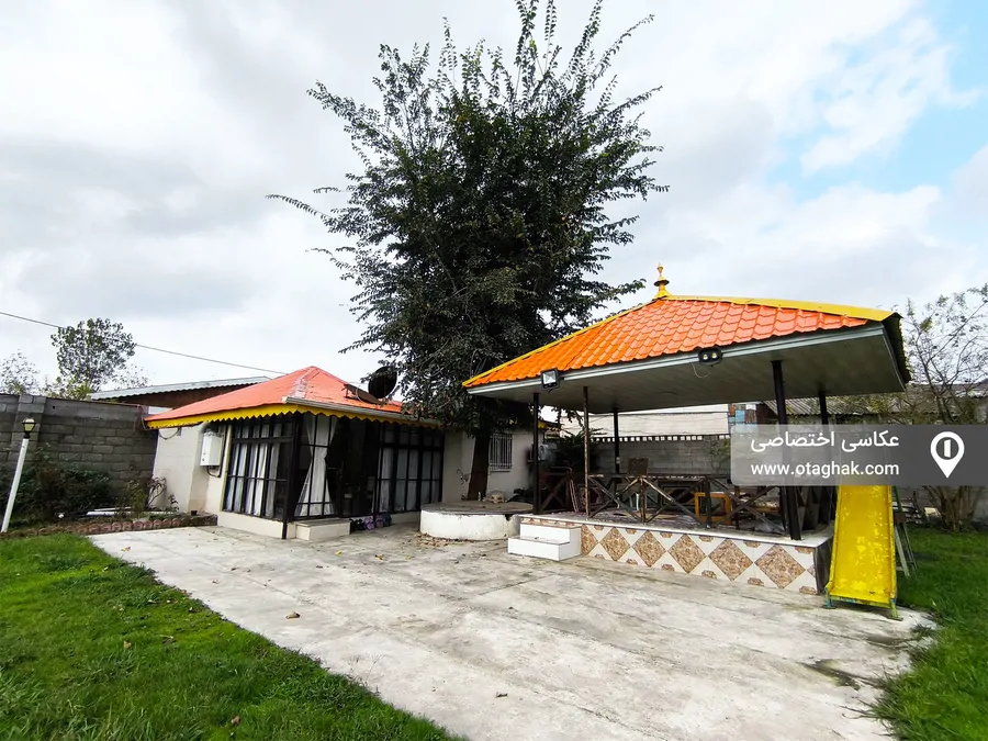تصویر ۱ - ویلا عمو حسن با حیاط سرسبز در  رشت