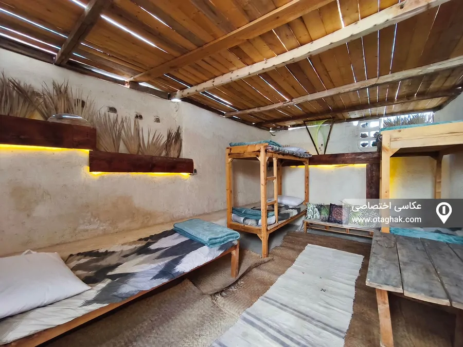 تصویر ۱ - اقامتگاه بومگردی ساحلی ژوان (اتاق 1) اشتراکی خوابگاهی در هرمز