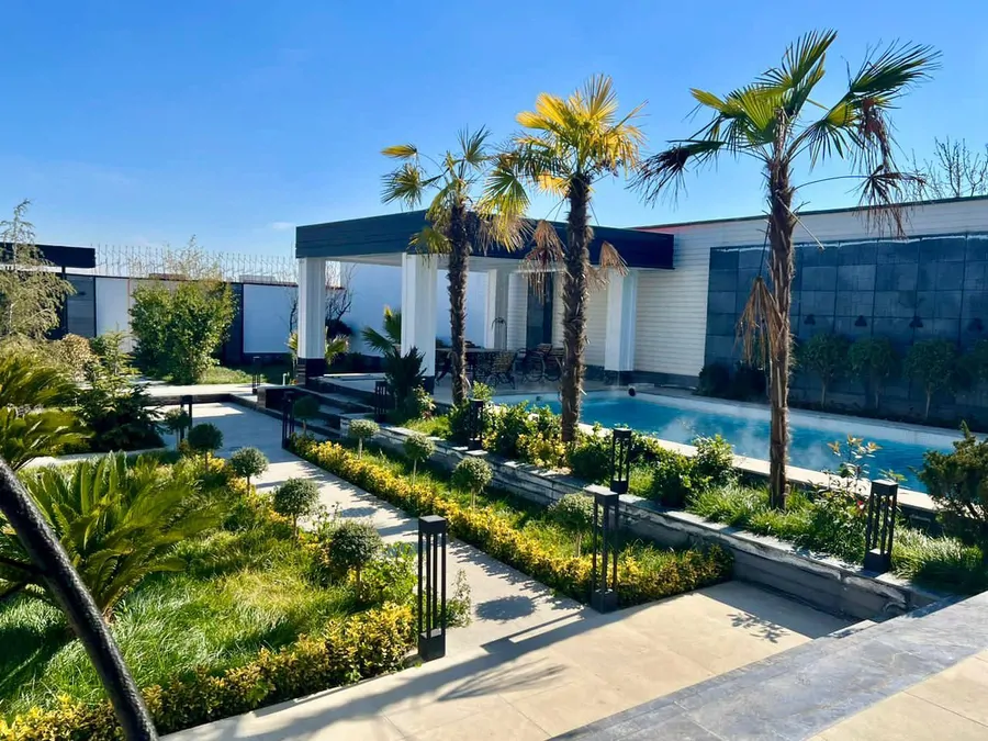 تصویر ۱ - ویلا استخردار آبگرم سرسبز در  سهیلیه