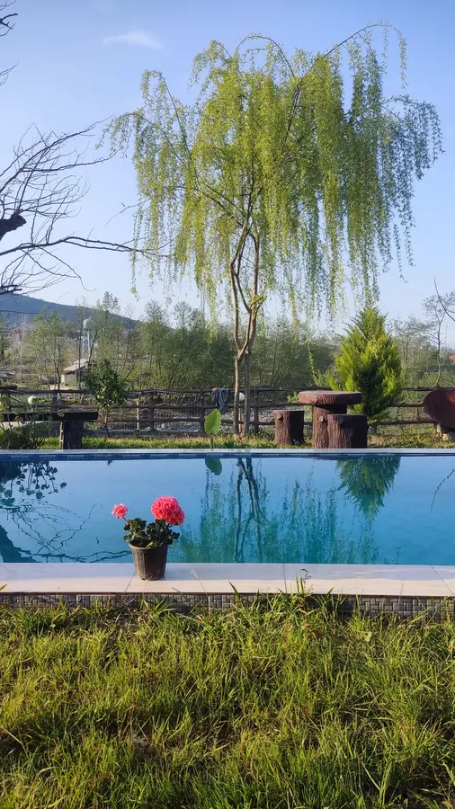 تصویر ۱ - ویلا روستایی کنار رودخانه وجنگل  در  ماسال