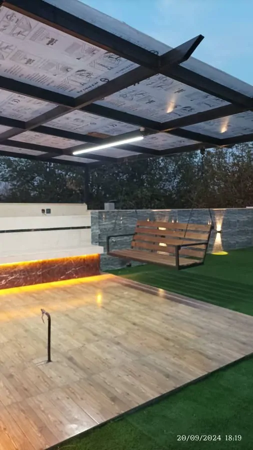 تصویر ۱ - ویلا لاکچری روف گاردن و استخر سرپوشیده   در  ملارد 