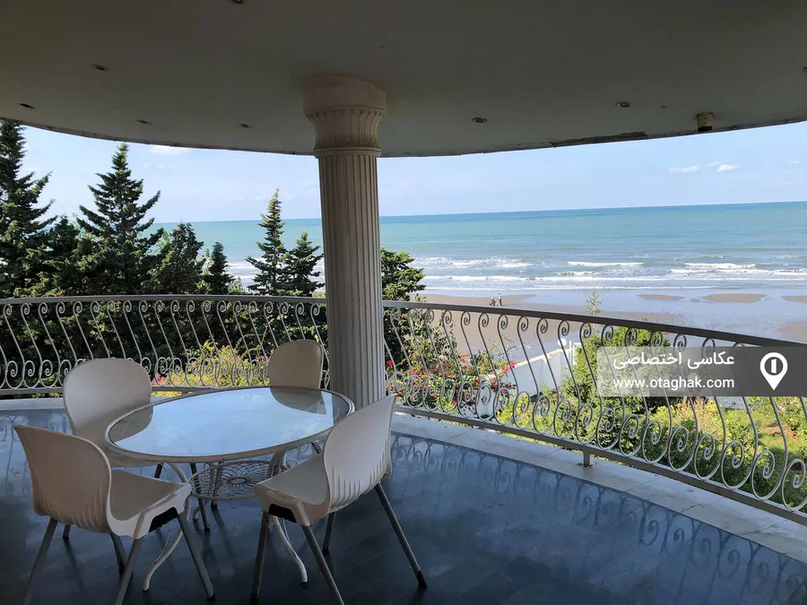 تصویر ۱ - ویلا ساحلی رئوف با بیلیارد در چالوس