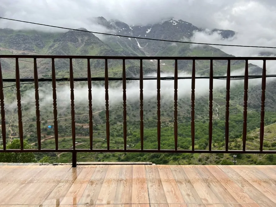 تصویر ۱ - آپارتمان روستایی با ویو کوهستان  در  اورامانات