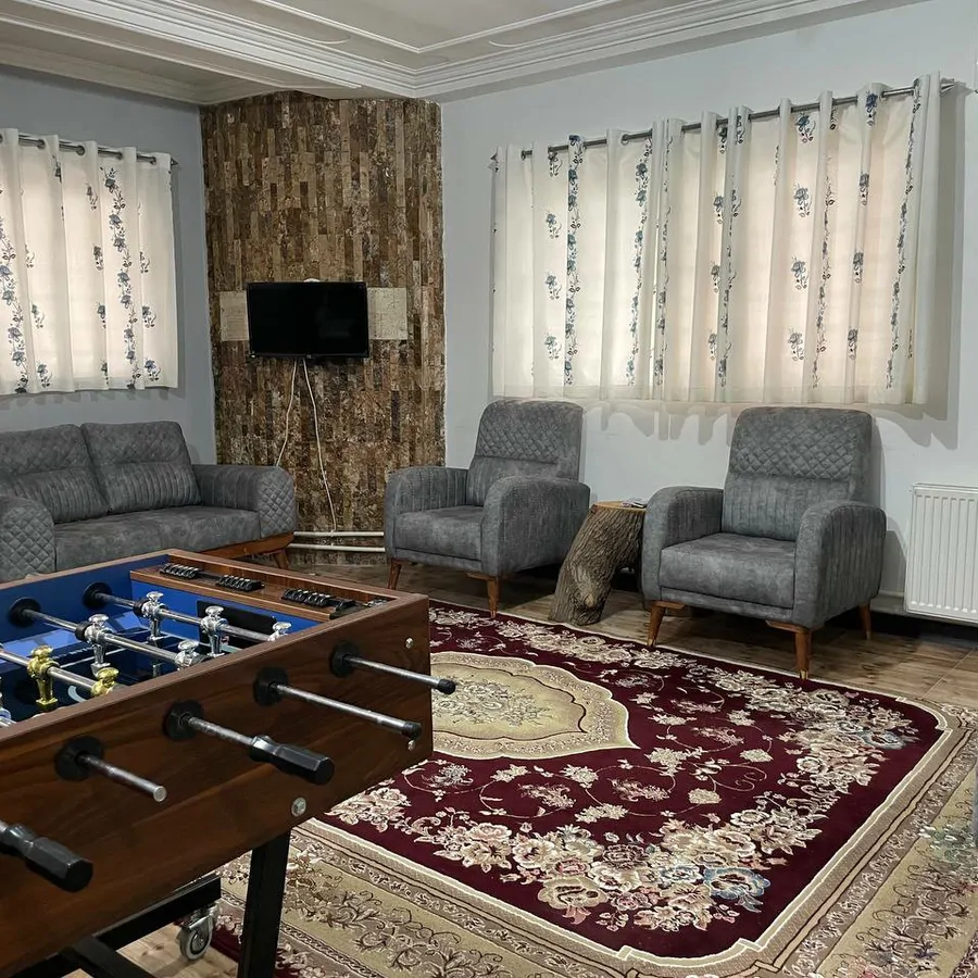 تصویر ۱ - ویلا استخردار آبگرم با فوتبال دستی تیرگر در  فریدون کنار