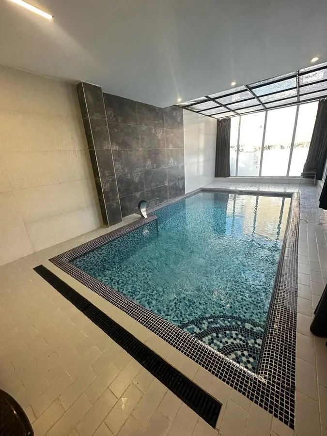 تصویر ۱ - ویلا استخردار آبگرم شاهین با بیلیارد در  محمودآباد