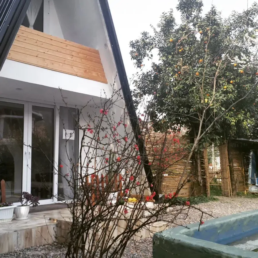 تصویر ۱ - کلبه سوئیسی برکه  در  ماسال