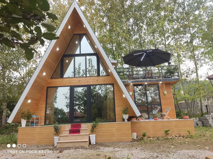 تصویر ۱ - کلبه ویلا سوییسی برکه در  ماسال