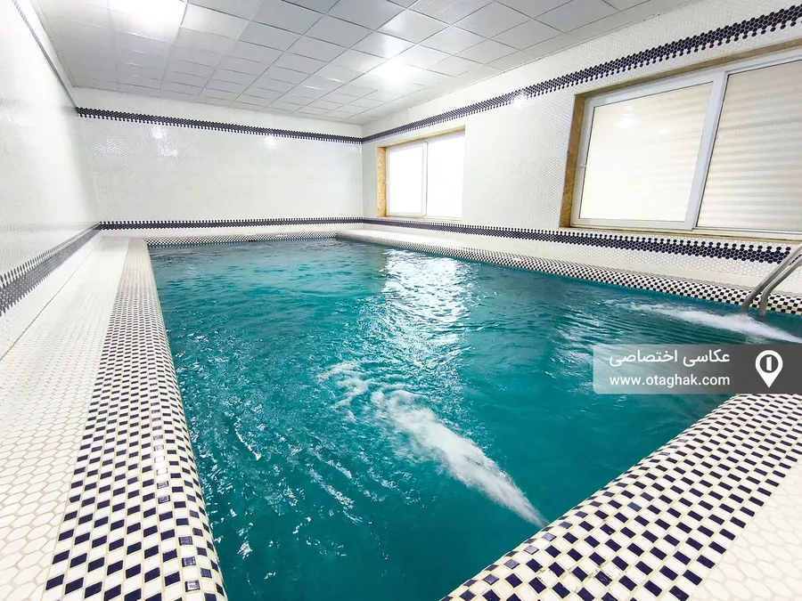 تصویر ۱ - ویلا استخردار آبگرم لاکچری رنگرز با فوتبال دستی در نمک آبرود