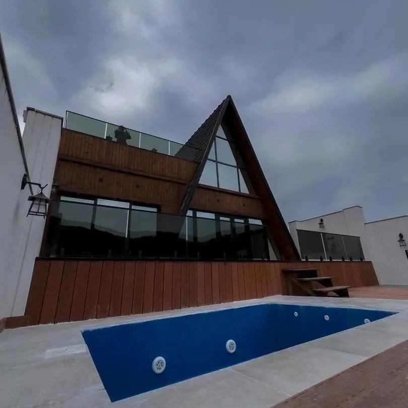 تصویر ۱ - کلبه ویلا استخر دار با ویو جنگلی و کوه در  سوادکوه