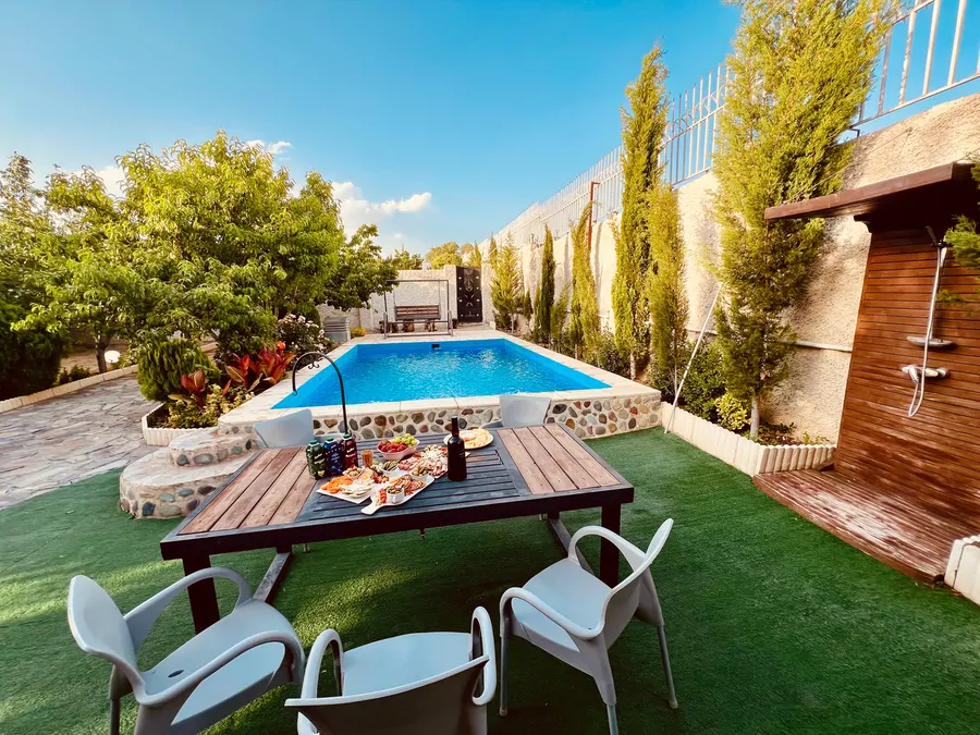 تصویر ۱ - ویلا استخردار آبگرم باران در  کردان