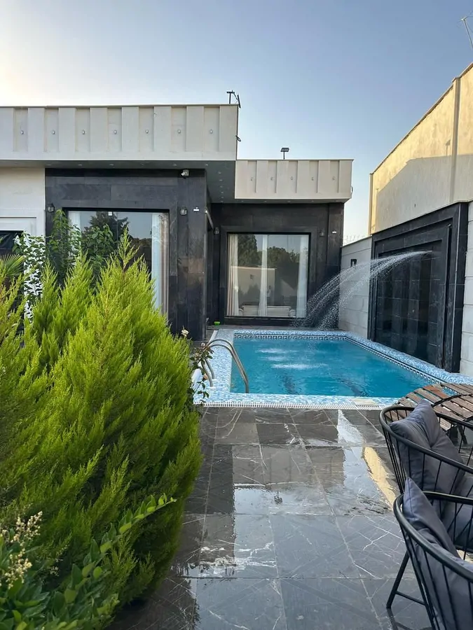 تصویر ۱ - ویلا استخردار آبگرم انجیله در ماهدشت