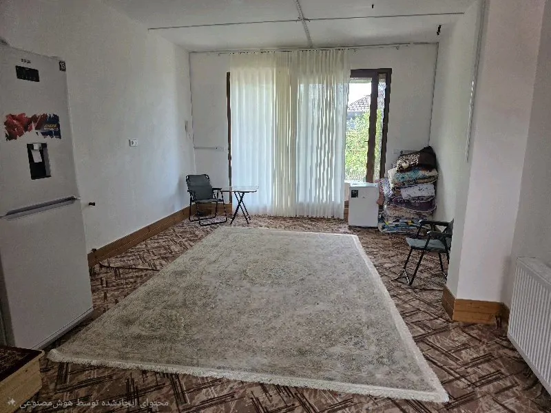 تصویر ۱ - سوییت عمارت القایی با ۱۳۰ متر مربع باغچه خاص و باربیکیو و آبنمای کوزه ای در اسالم