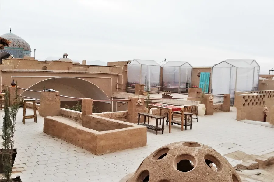 تصویر ۱ - اقامتگاه بوم‌گردی خانه خورشید (لادن) در  یزد