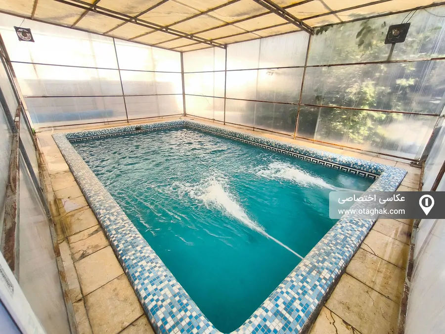 تصویر ۱ - ویلا استخردار سرپوشیده آبگرم تاک در شهریار