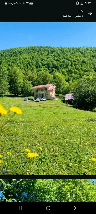 تصویر ۱ - ویلا ویلای دوطبقه تراس دار جنگلی دردل طبيعت شمال تالش نزدیک ابشار جای بسیاربکرودنج در تالش