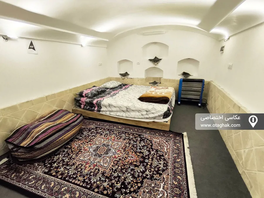 تصویر ۱ - اقامتگاه بومگردی بانوچ(سرداب) در آران و بیدگل