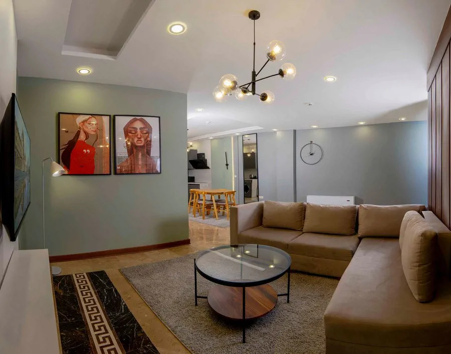 تصویر ۱ - آپارتمان مبله میرداماد (تیپ مدرن) در شریعتی در  تهران