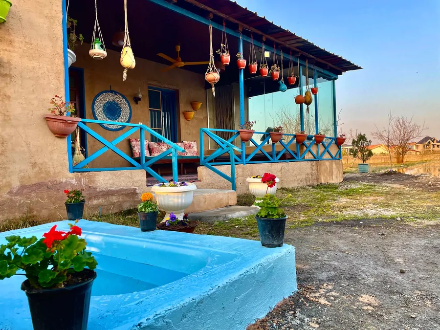تصویر ۱ - روستایی و عشایری کلبه سنتی جکوزی دار درنا در  متل قو
