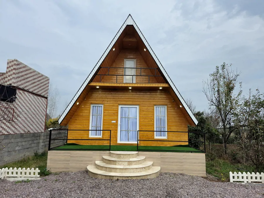 تصویر ۱ - کلبه سوییسی صدرا در ماسال