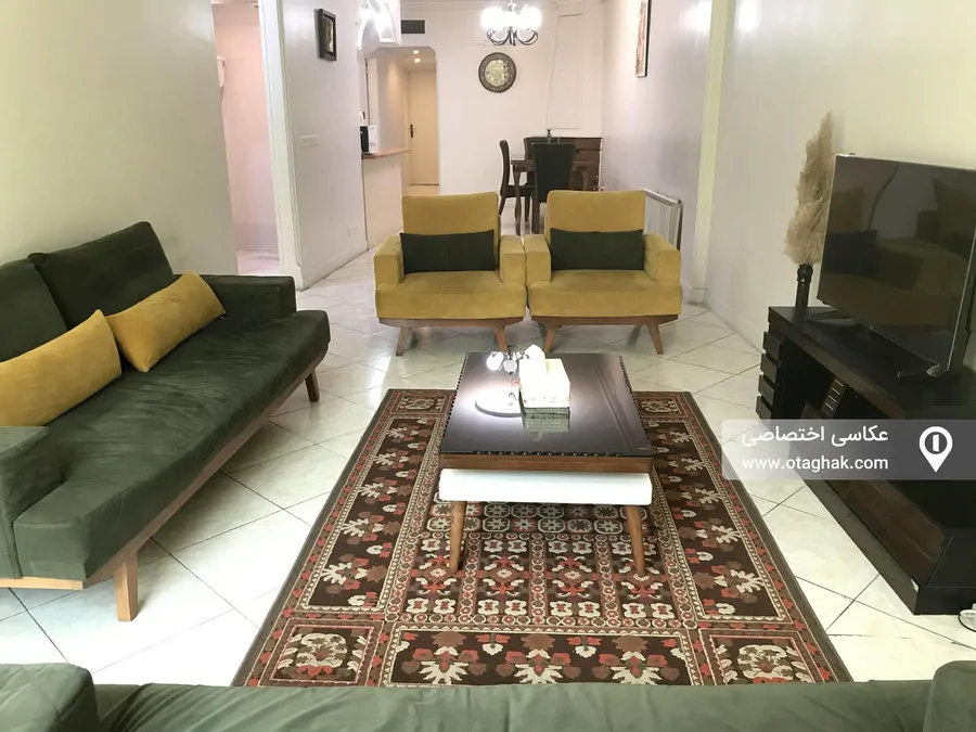 تصویر ۱ - آپارتمان مبله سعادت آباد (واحد 1) در  تهران