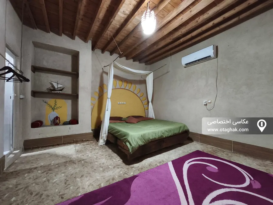 تصویر ۱ - اقامتگاه بومگردی پری (واحد آفتاب) در قشم