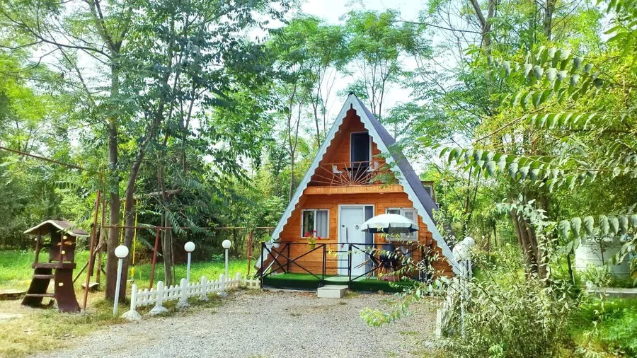 تصویر ۱ - کلبه کلبه سوئیسی جنگلی در ماسال در ماسال