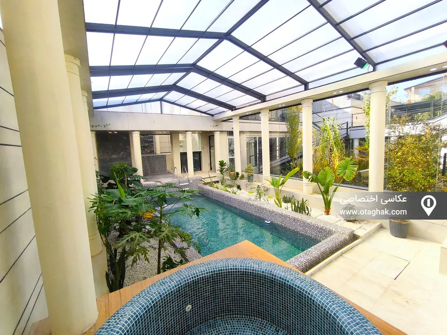 تصویر ۱ - ویلا استخردار آبگرم عمارت آوان  در  کردان