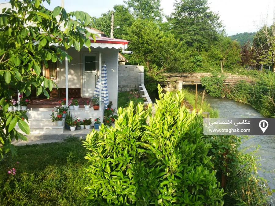 تصویر ۱ - ویلا باغ جنگلی کنار رودخانه   در  ماسال