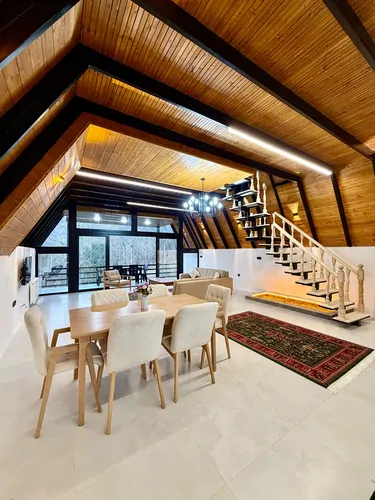 تصویر 5 - کلبه چوبی جنگلی ناز با جکوزی در  رامسر