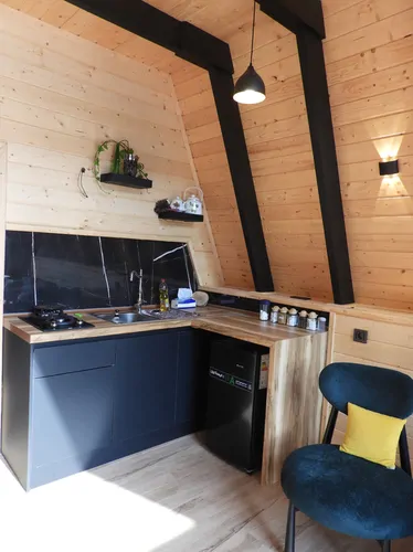 تصویر 5 - کلبه چوبی جنگلی پارادایس با جکوزی در  رامسر