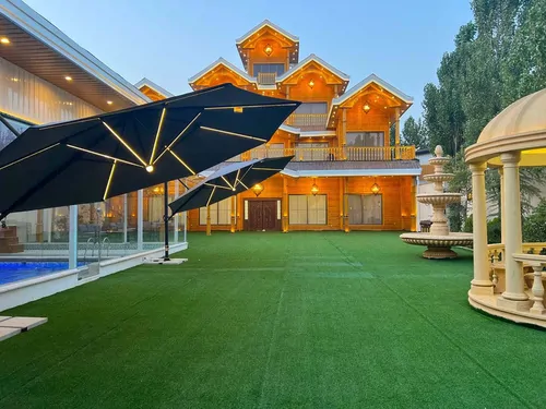 تصویر ۱ - ویلا استخردار آبگرم آبشار (۲) با بیلیارد در  کردان