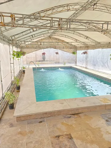 تصویر 2 - ویلا استخردار آبگرم عمارت گلها با فوتبال دستی در سهیلیه