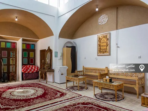 تصویر 6 - اقامتگاه بوم‌گردی  عمارت بانو(اتاق دلیزه با سرویس اختصاصی)  در  یزد