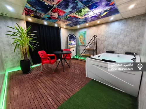 تصویر 27 - آپارتمان مبله رویال روم با جکوزی در المپیک (2) در  تهران