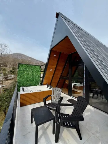 تصویر 3 - کلبه چوبی جنگلی ناز با جکوزی در  رامسر