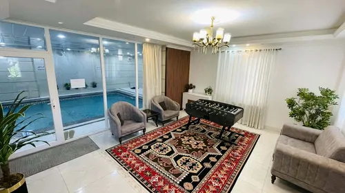 تصویر 4 - ویلا استخردار آبگرم عمارت رومی در نمک آبرود
