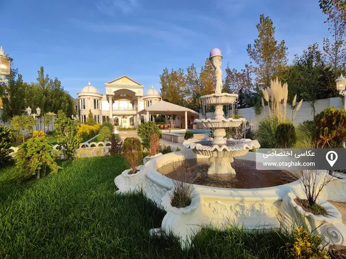 تصویر ۱ - ویلا استخردار آبگرم قصر سفید با بیلیارد در  سهیلیه